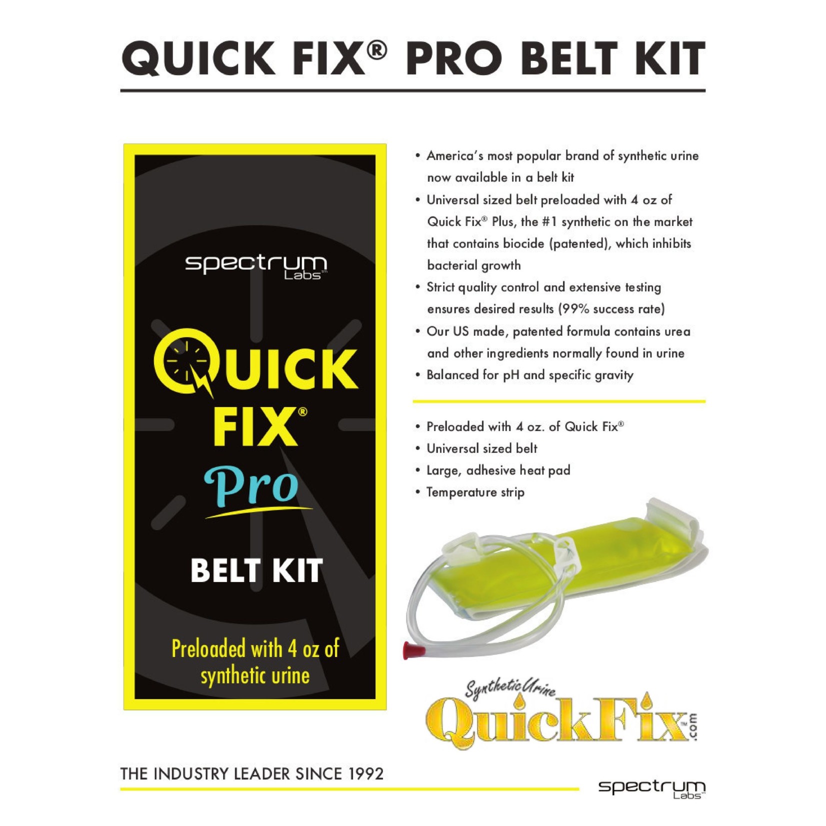 Quick fix belt kit