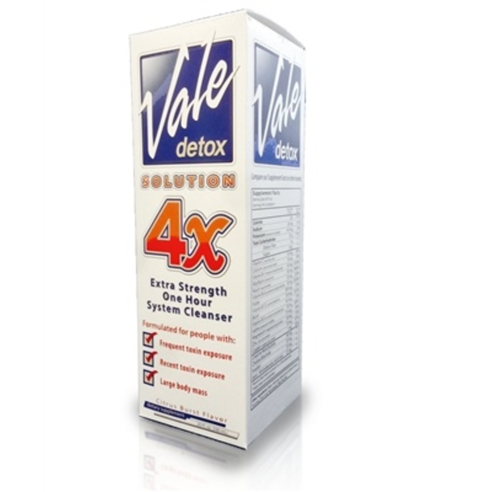 Vale Detox Extra Strength Solution 4x Citrus Burst