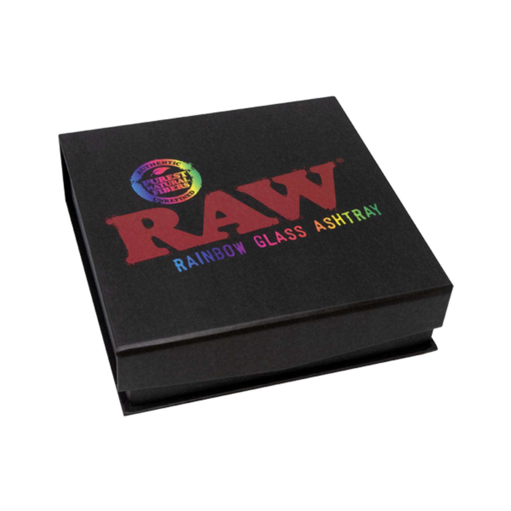 RAW RAW Prism Glass Ashtray Rainbow