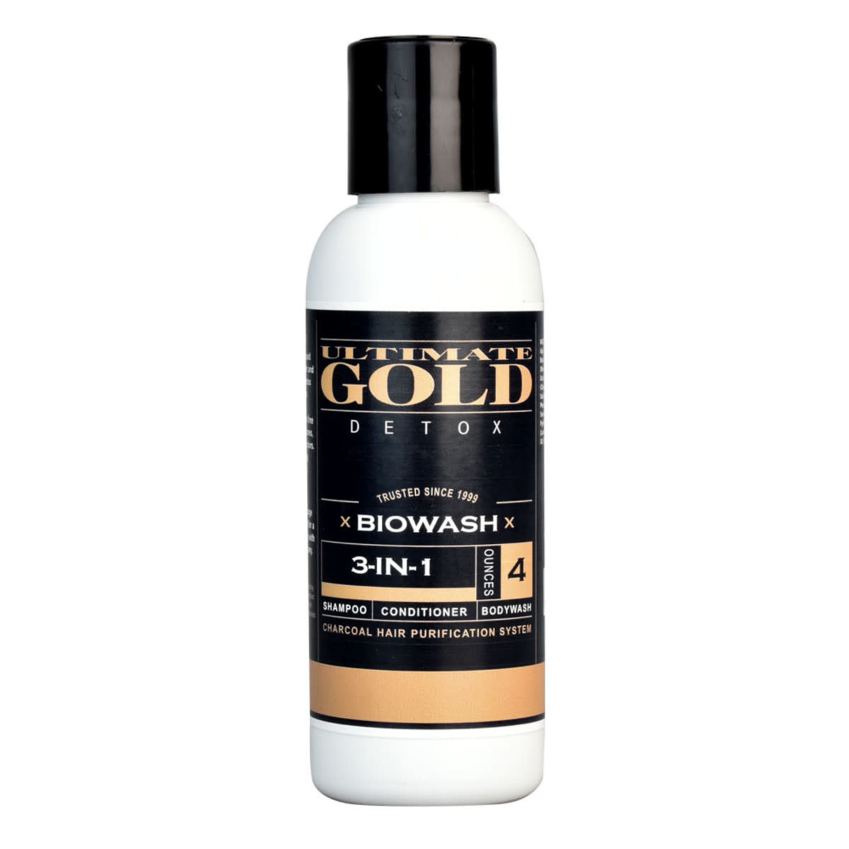 Ultimate gold Ultimate Gold BioWash 3-in-1 Charcoal Shampoo - 4oz