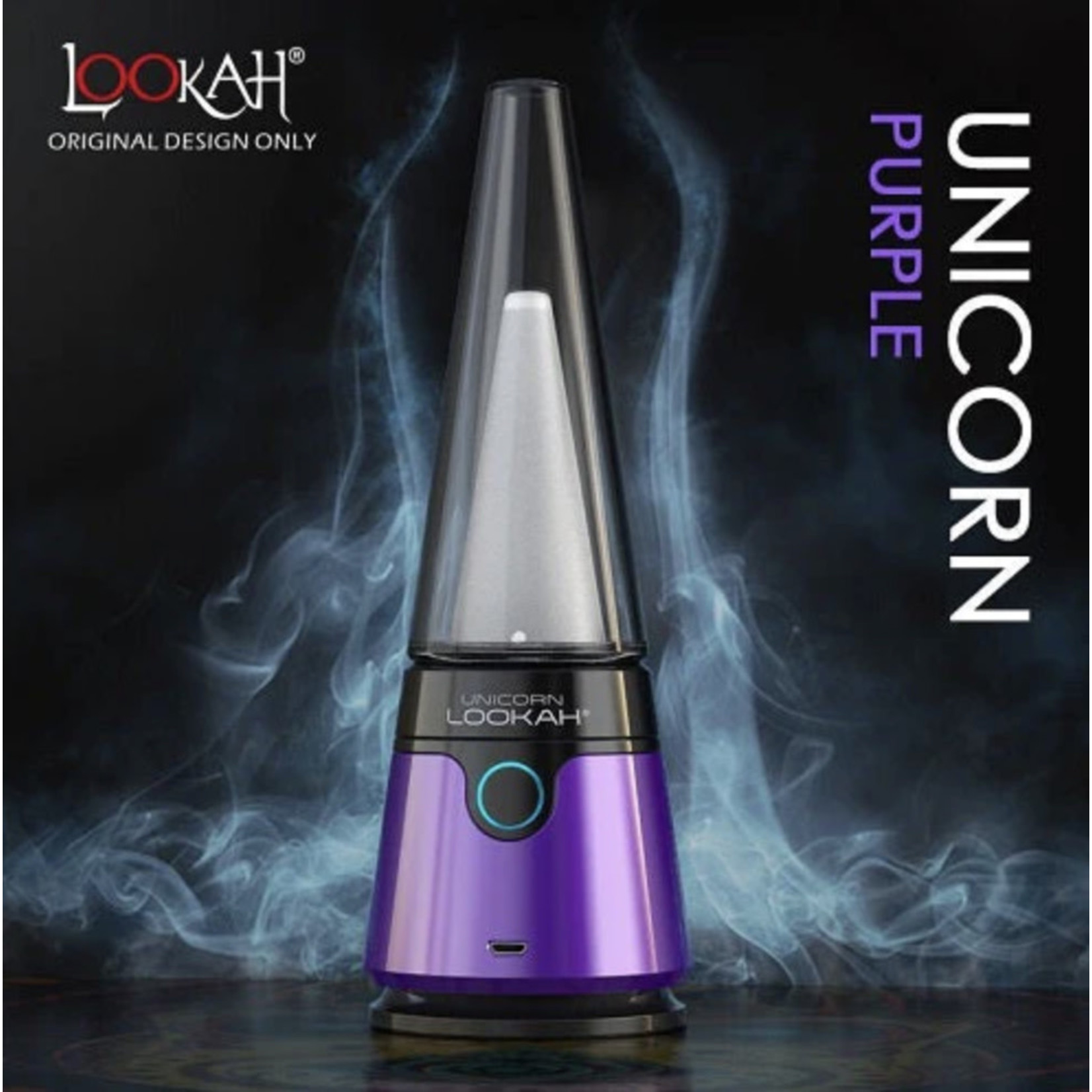 LOOKAH Lookah Unicorn Electronic Dab Rig - Purple