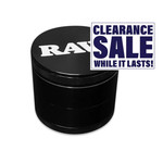 RAW RAW Authentic G-Life 2.3" 4-Piece Grinder  Black 55mm
