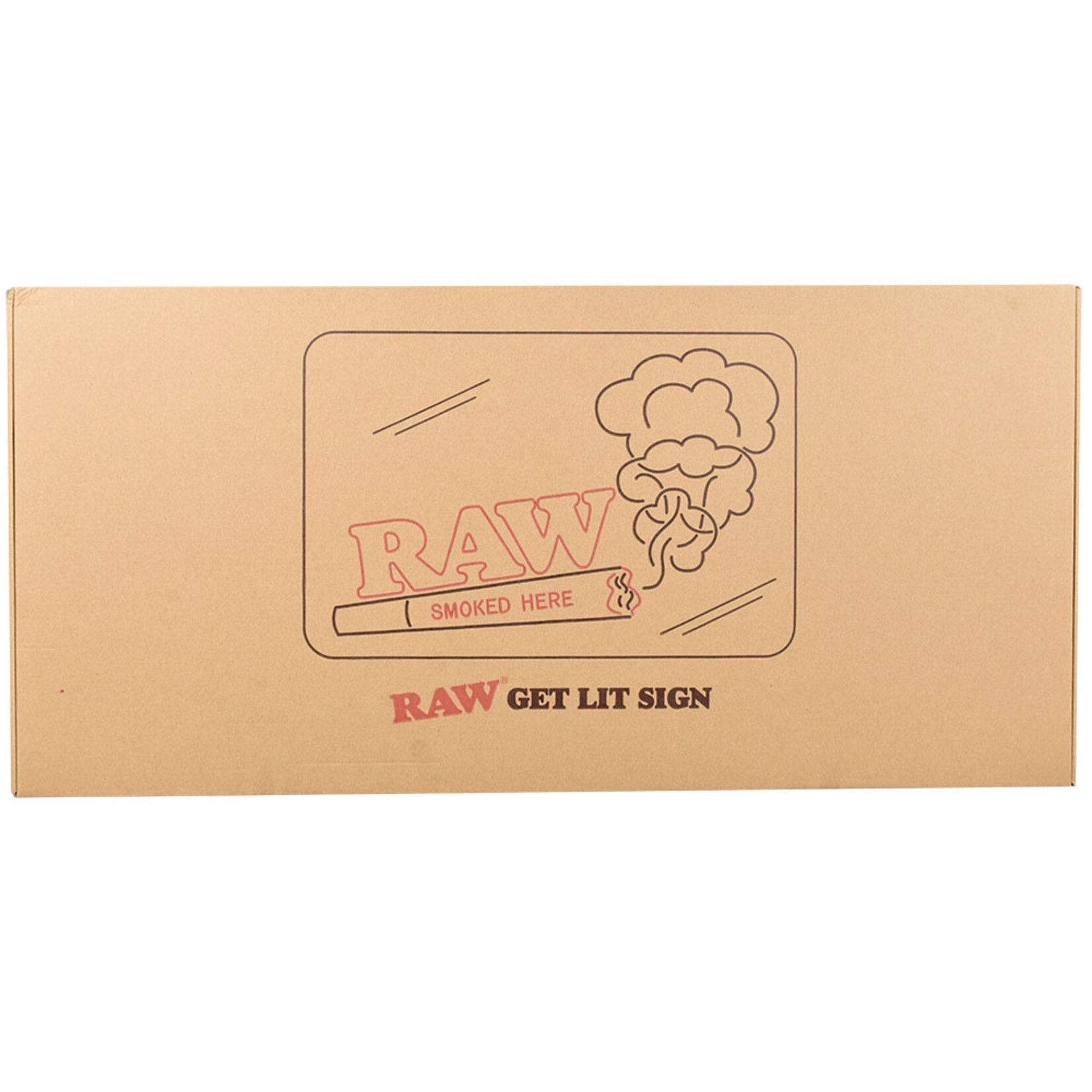RAW RAW Get Lit LED Sign