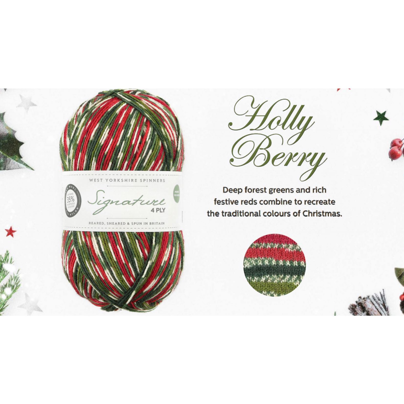 West Yorkshire Spinners Christmas Special Edition Sock Yarns by West Yorkshire Spinners