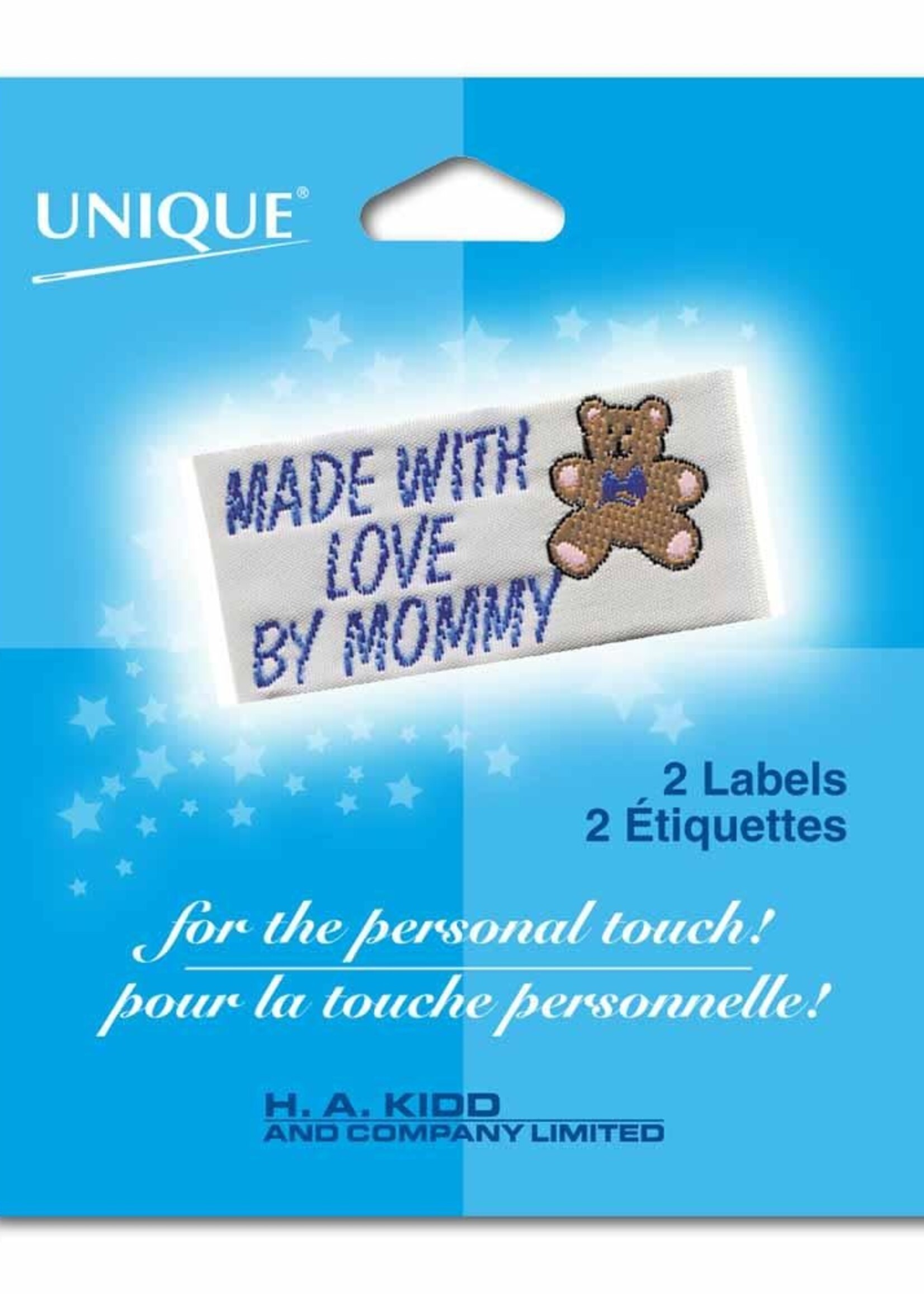 Unique Sew-On Labels by Unique