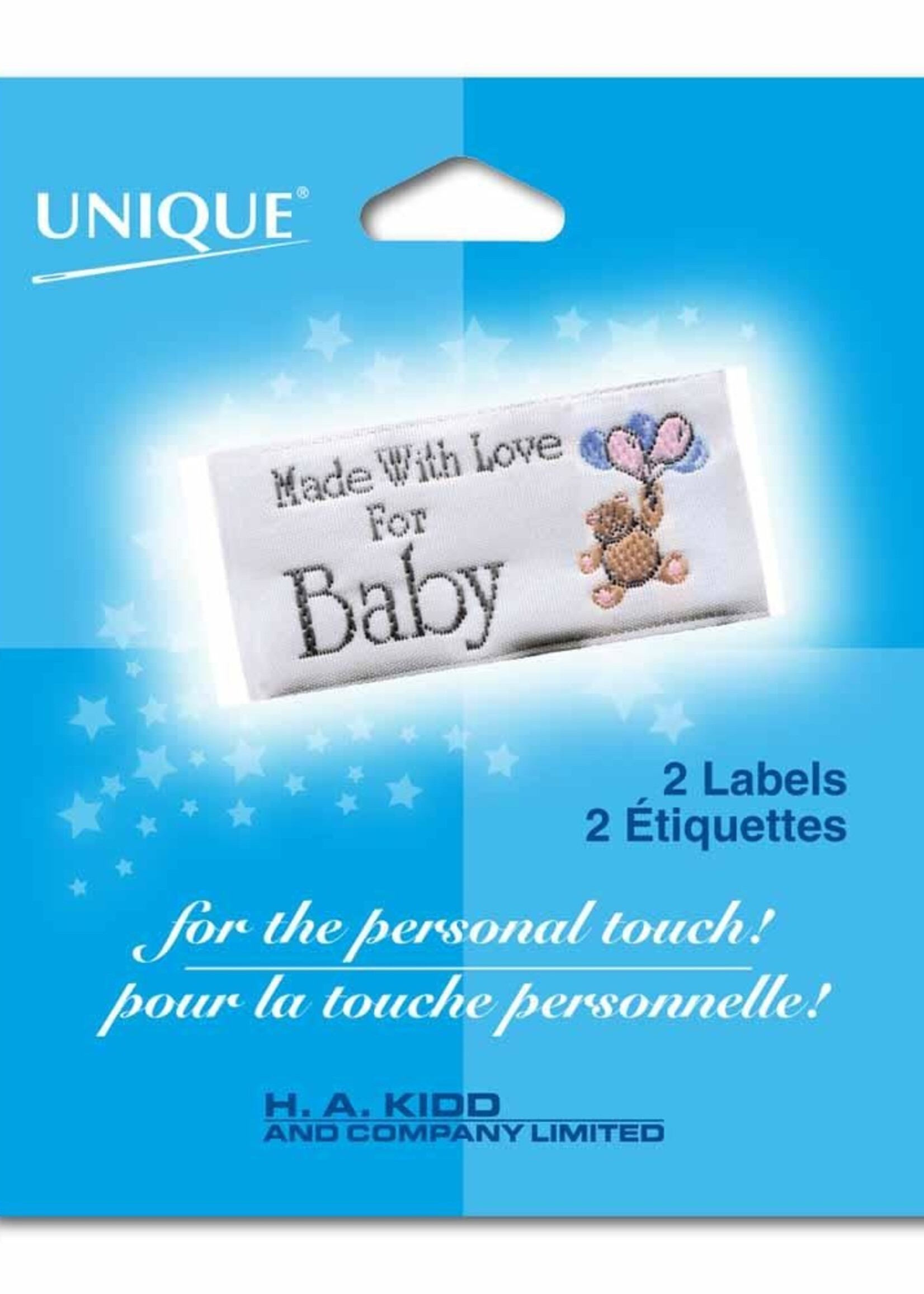 Unique Sew-On Labels by Unique