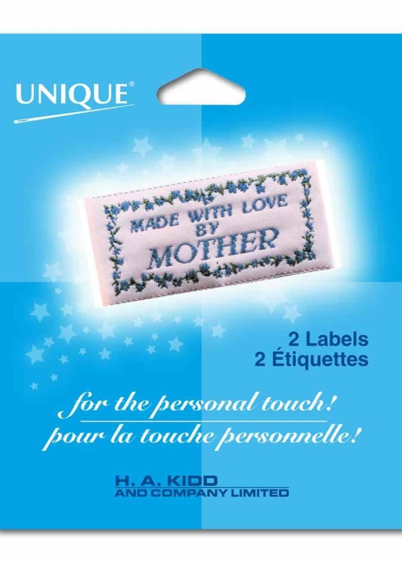 Unique Sew-On Labels by Unique