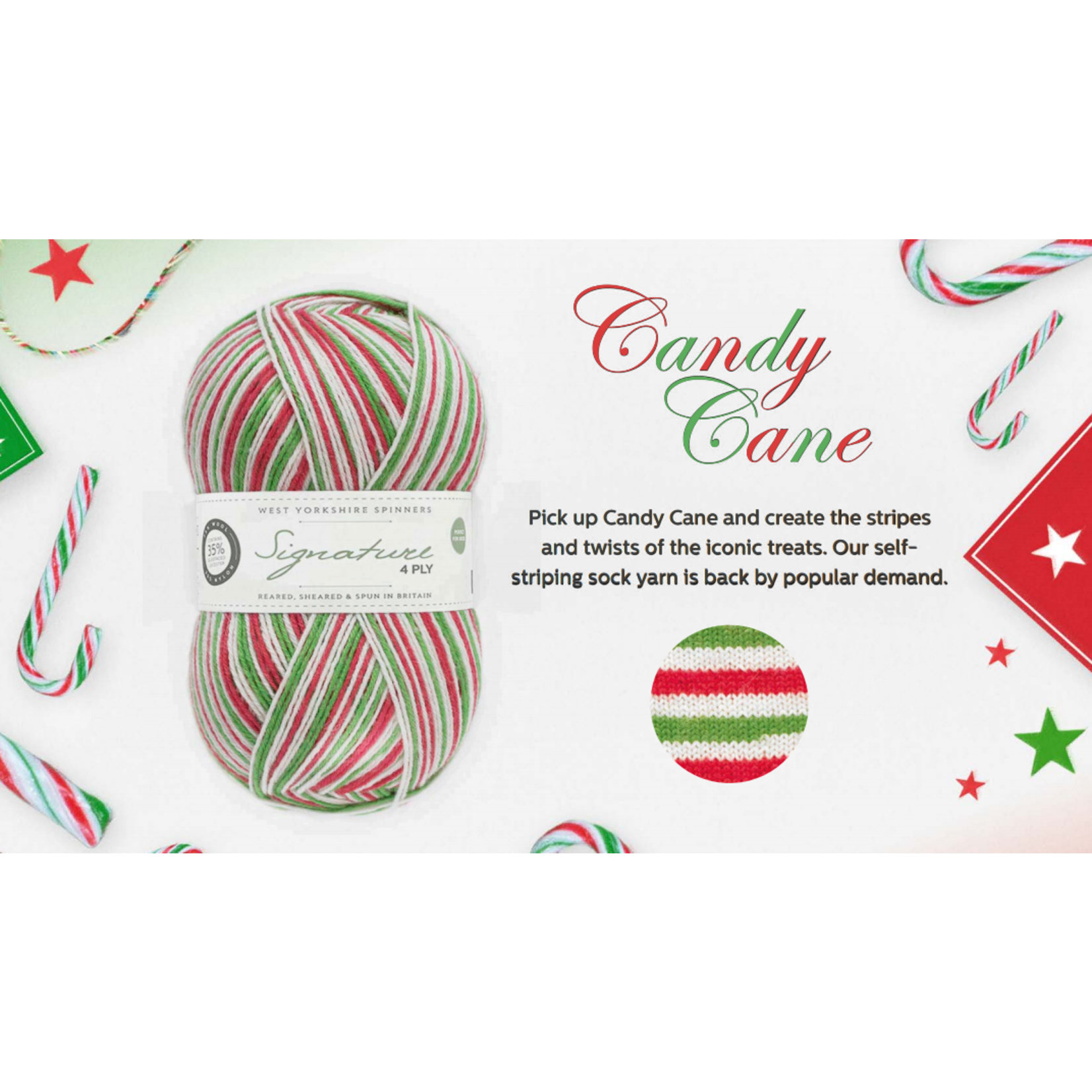 West Yorkshire Spinners Christmas Special Edition Sock Yarns by West Yorkshire Spinners