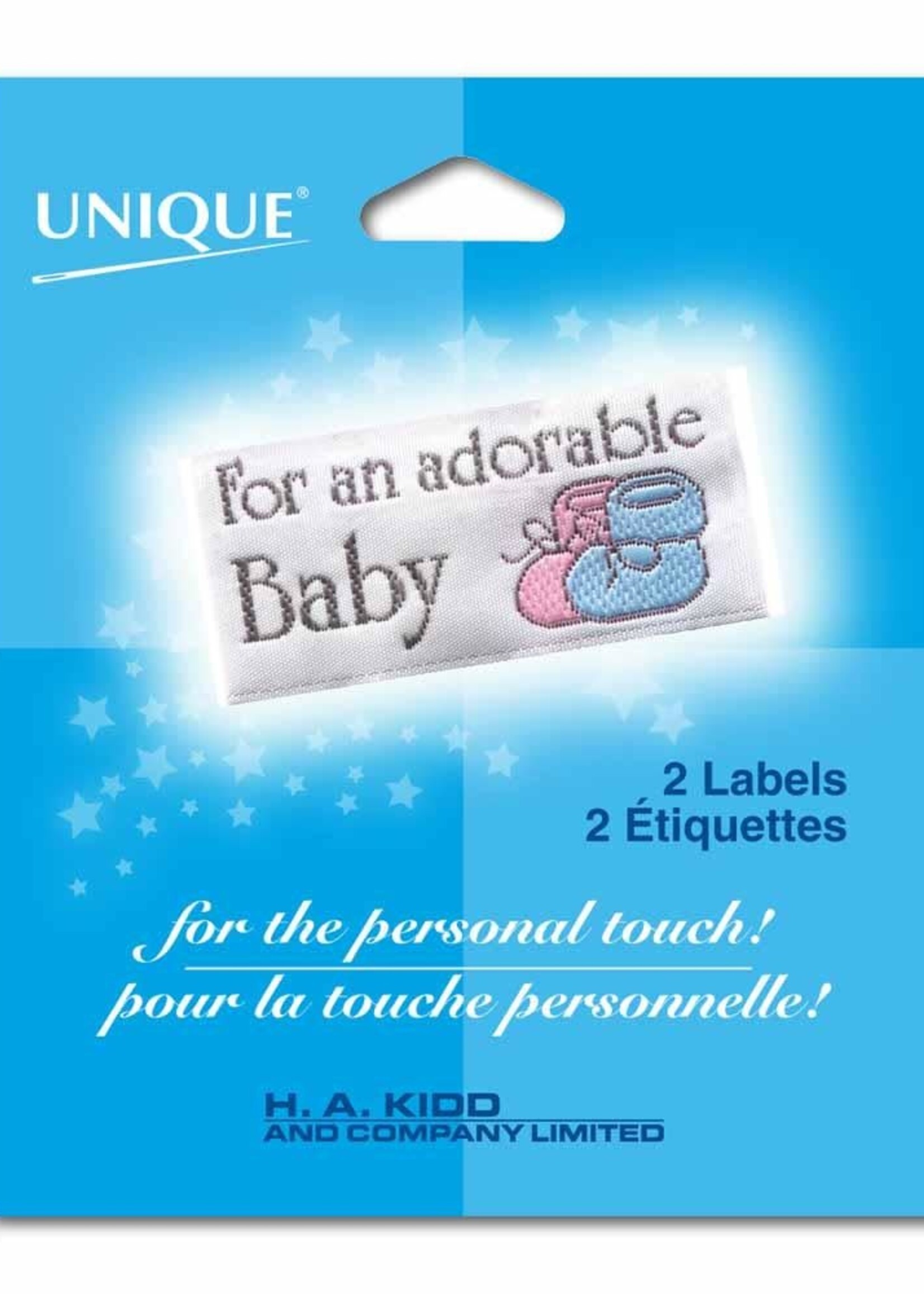 Unique Sew-On Labels by Unique