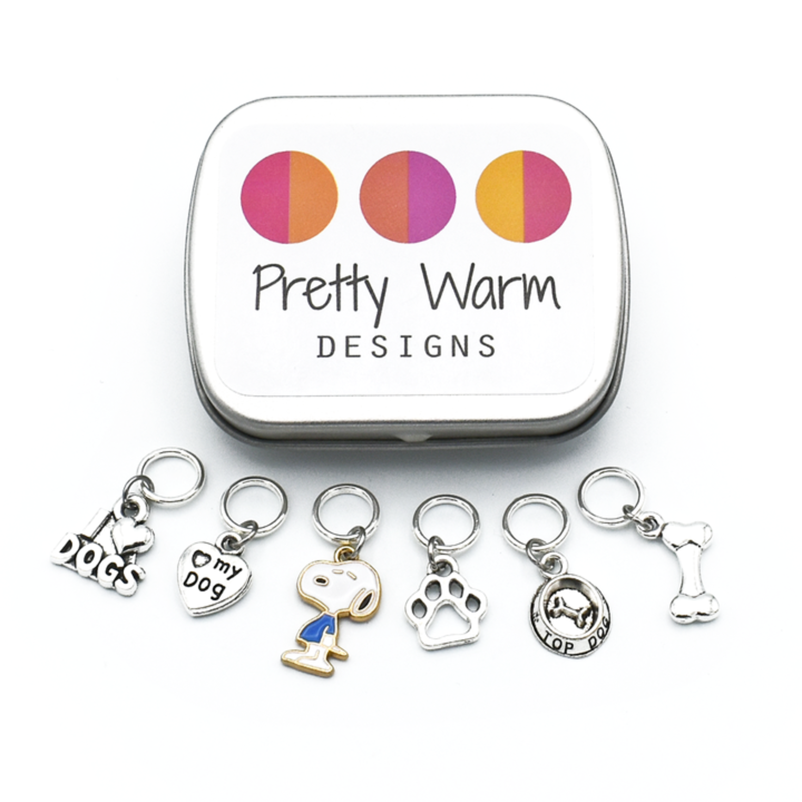 Pretty Warm Designs Stitch Markers by Pretty Warm Designs