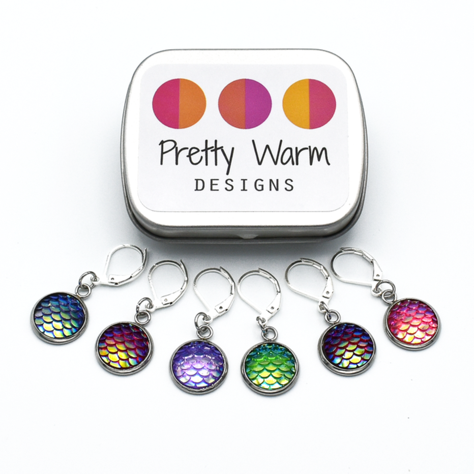 Pretty Warm Designs Stitch Markers by Pretty Warm Designs