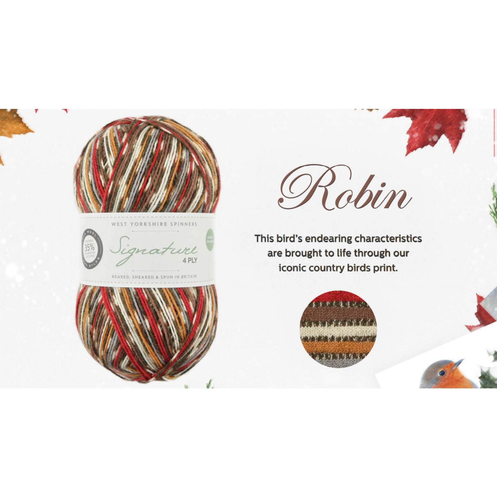 West Yorkshire Spinners Christmas Special Edition Sock Yarns by West Yorkshire Spinners