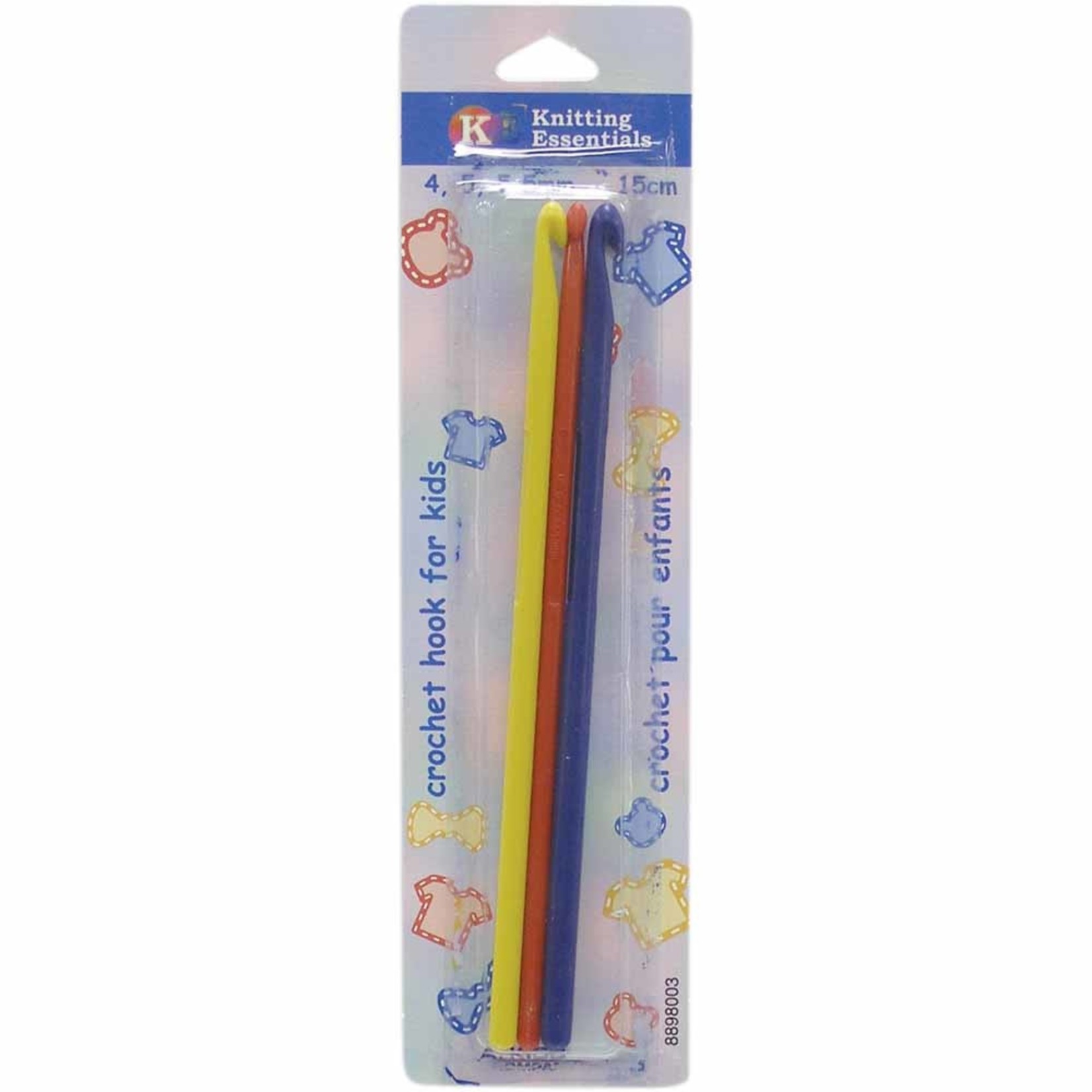 Knitting Essentials Kids 15cm (6") Crochet Hooks by KNITTING ESSENTIALS