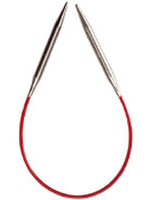 ChiaoGoo Stainless Steel Knit RED Circulars - 9" (23 cm) by ChiaoGoo