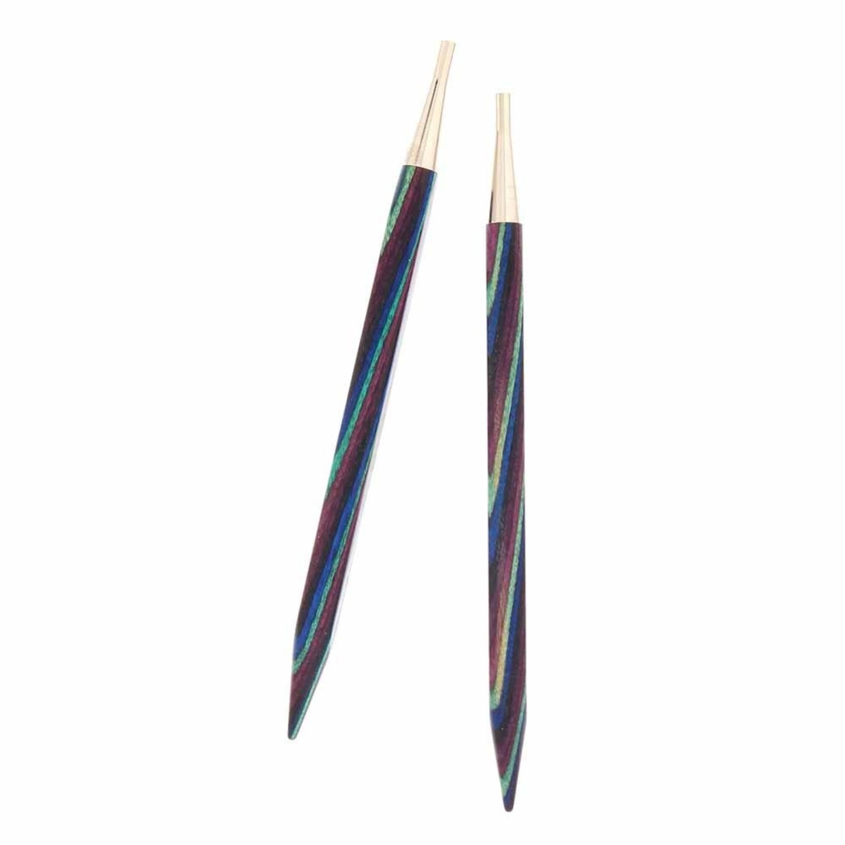 Knit Picks Foursquare Majestic Wood Interchangeable Circular Needle Tips 12cm (5") by KNIT PICKS