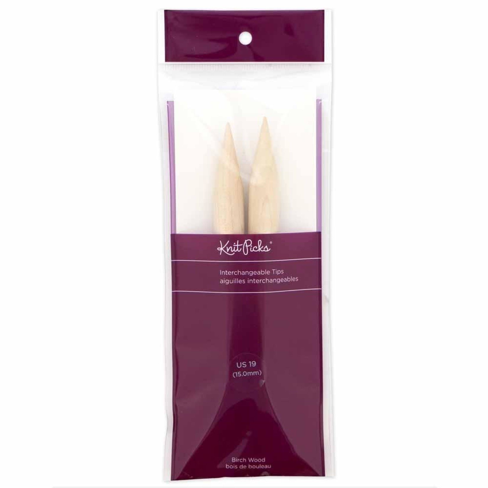 Birch Options Jumbo Interchangeable Needle Tips