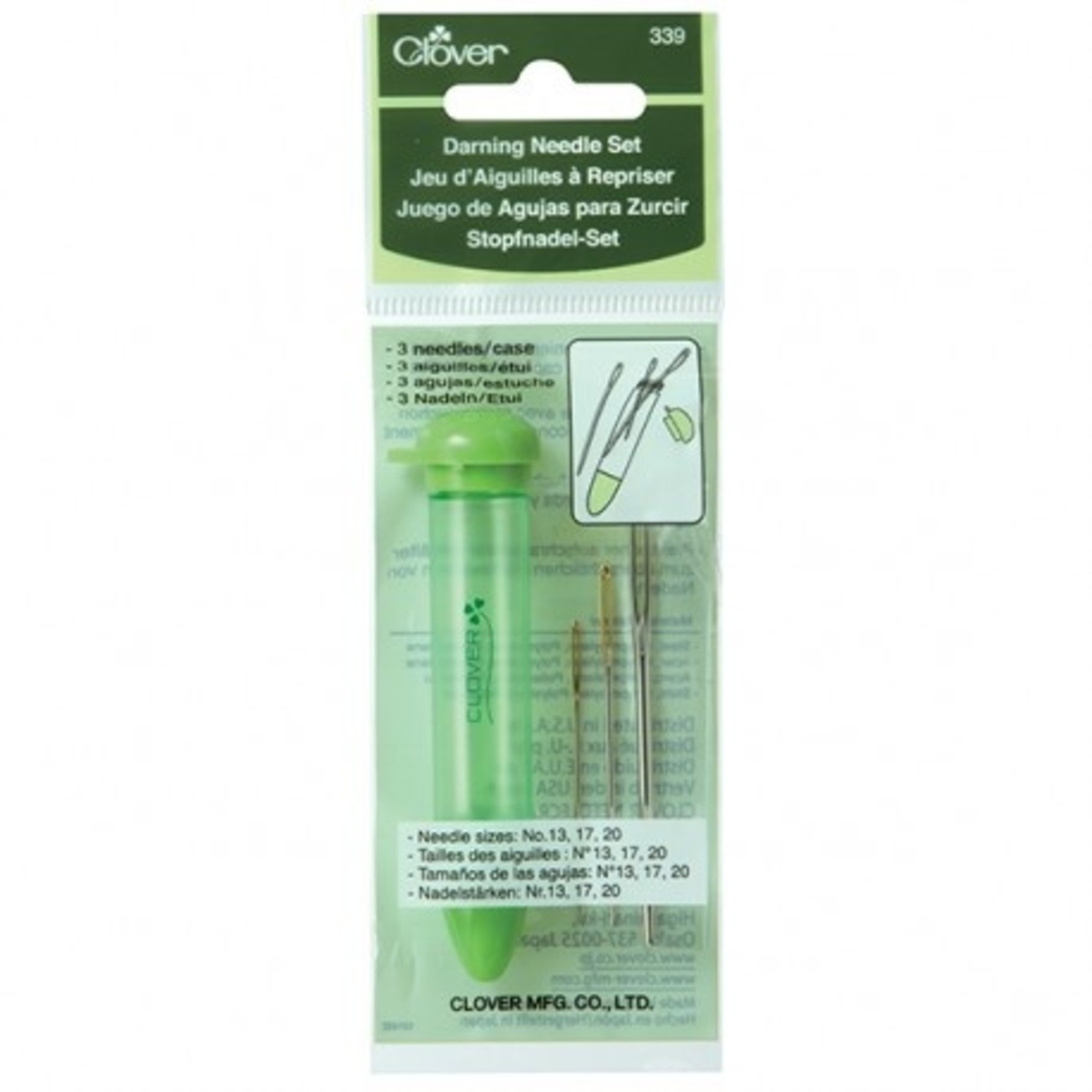 Clover Chibi Darning Needle Set (339) by Clover