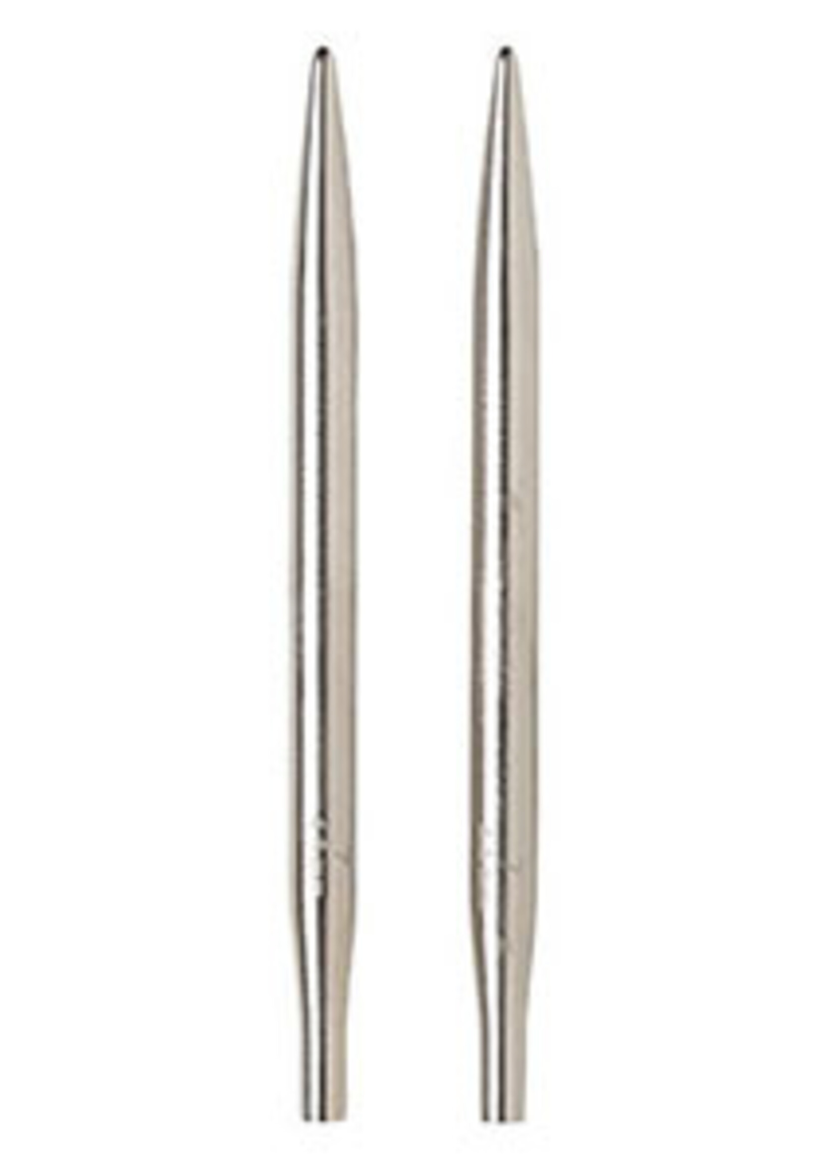 Knit Picks KNIT PICKS Nickel Plated Interchangeable Circular Needle Tips 12cm (5")