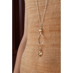Wool & Wire Stitch Marker Necklace (Silver) by Wool & Wire
