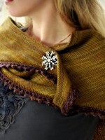 Never Not Knitting Cosette Wrap by Alana Dakos