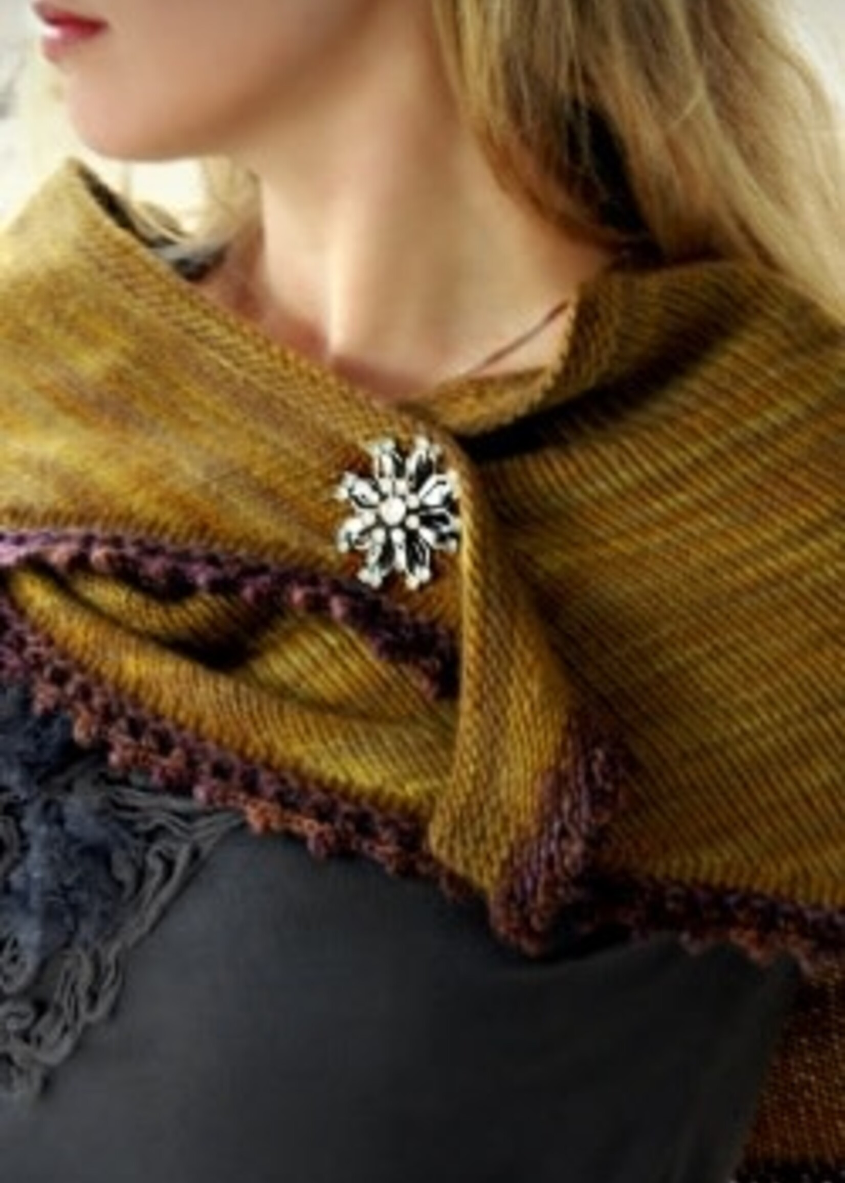 Never Not Knitting Cosette Wrap by Alana Dakos