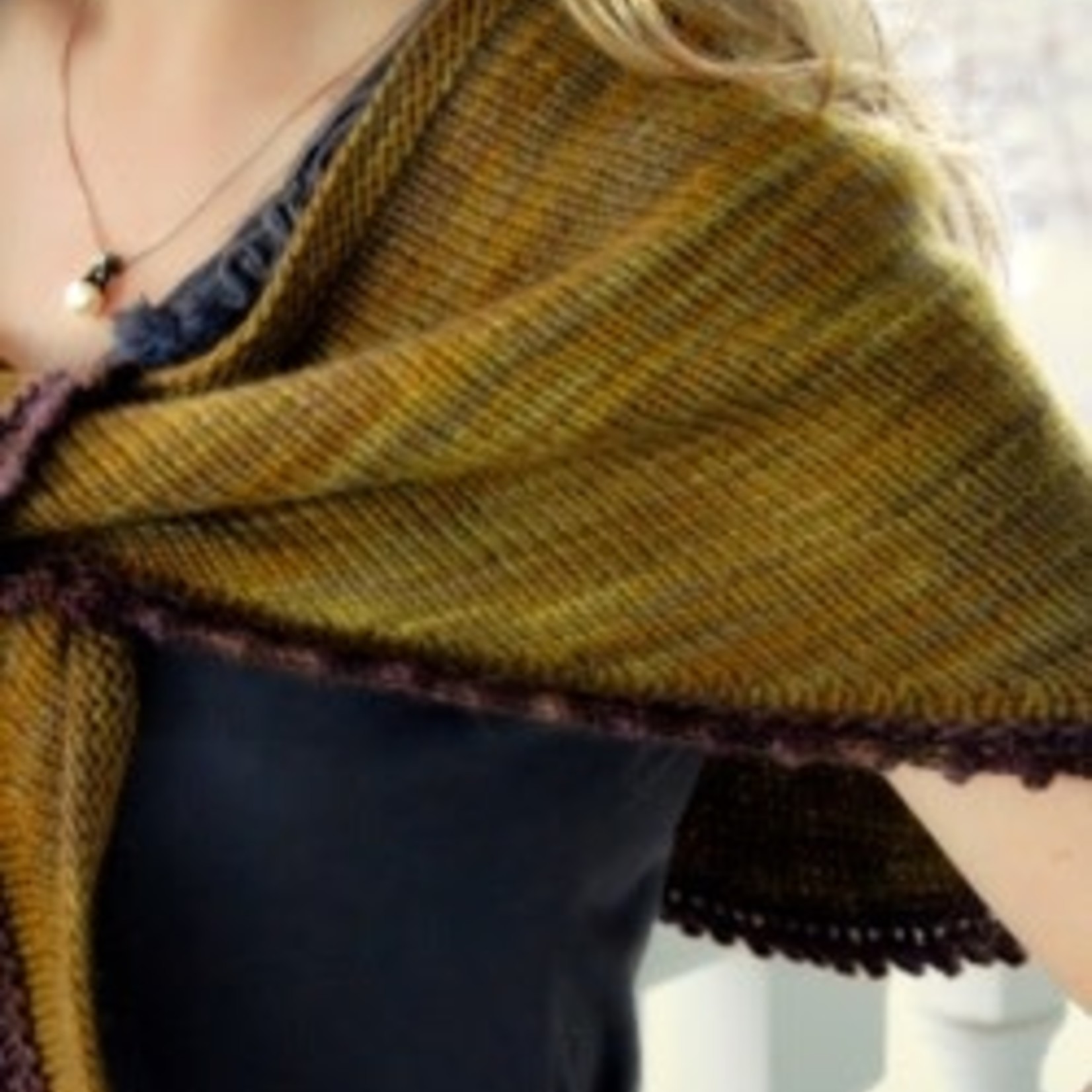 Never Not Knitting Cosette Wrap by Alana Dakos