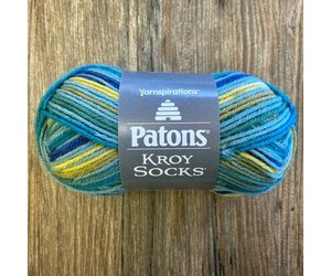 Patons Kroy Socks Yarn - (1) Super Fine Gauge - 1.75 oz - Mexicala - For  Crochet, Knitting & Crafting 