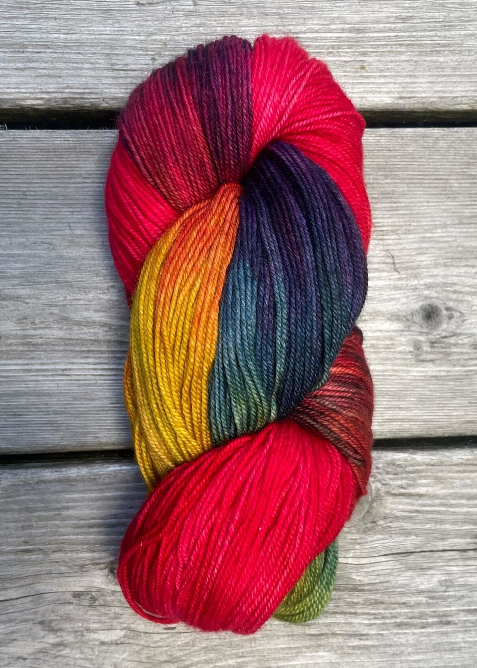 Fleece Artist "Colours of Newfoundland" in Cottage Sock by Fleece Artist