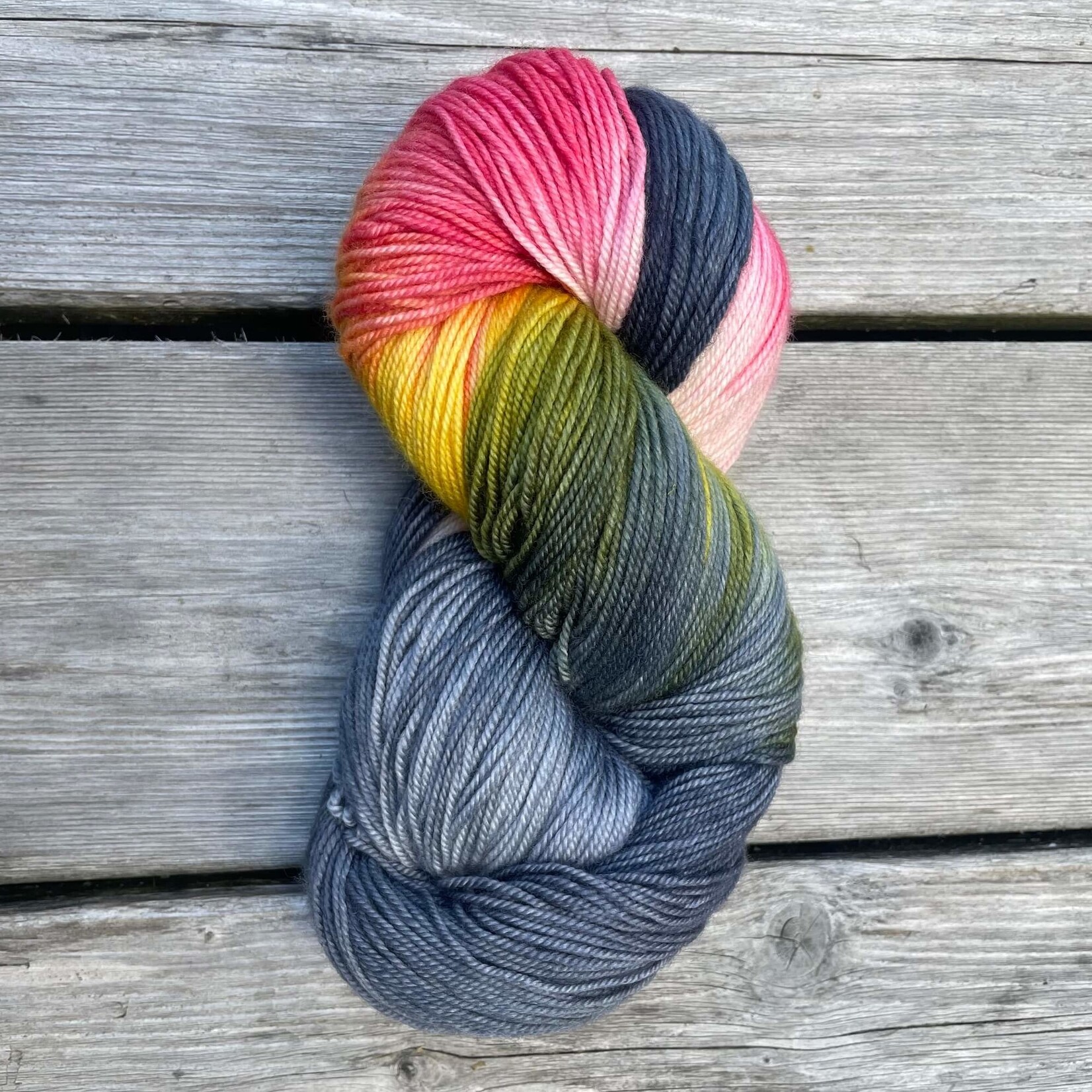 Fleece Artist "Colours of Newfoundland" in Cottage Sock by Fleece Artist
