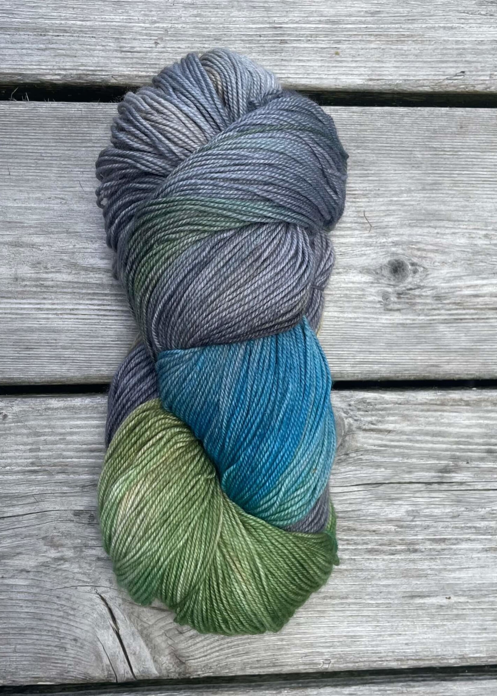 Fleece Artist "Colours of Newfoundland" in Cottage Sock by Fleece Artist
