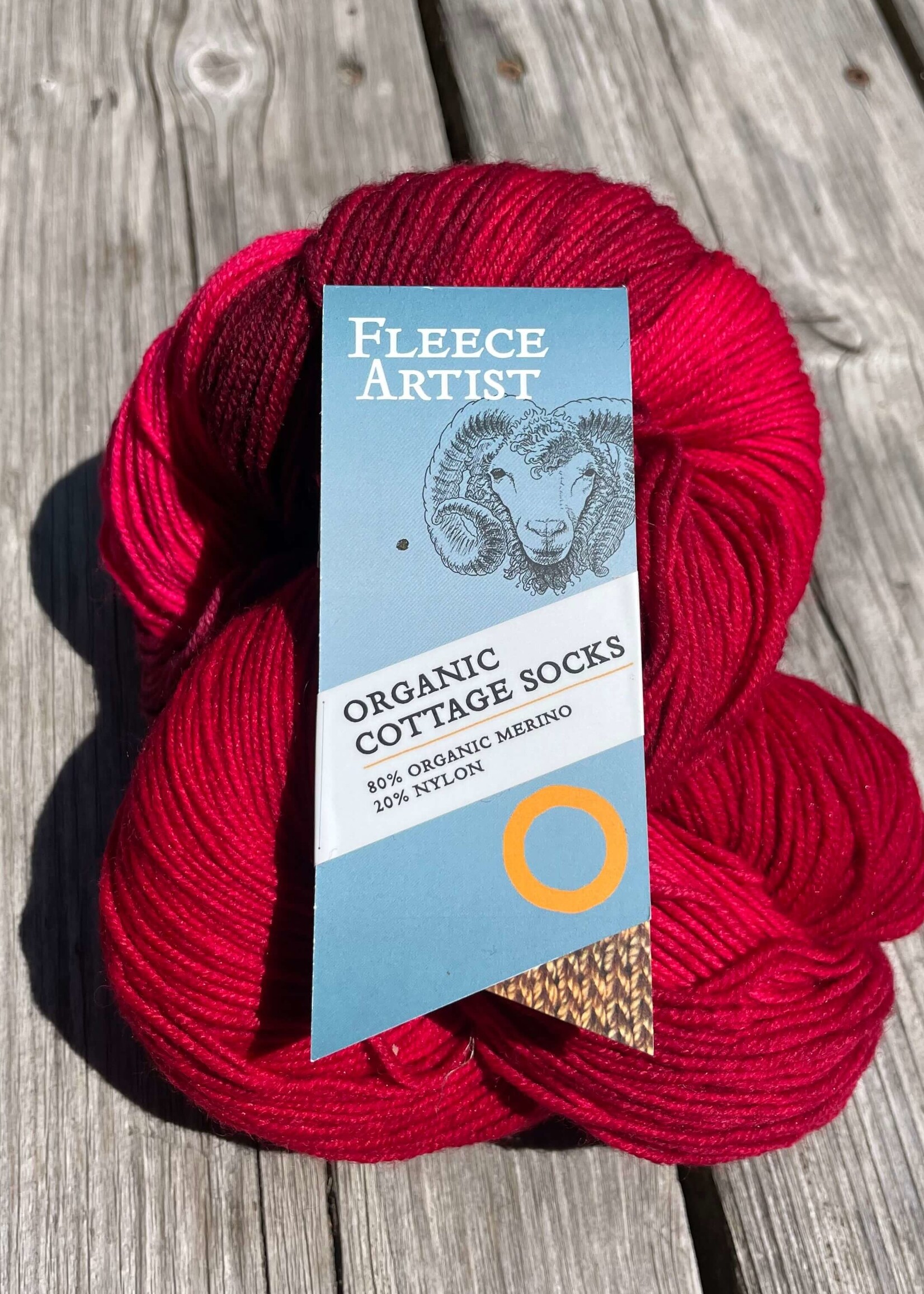 Fleece Artist "Colours of Newfoundland" in Cottage Sock by Fleece Artist