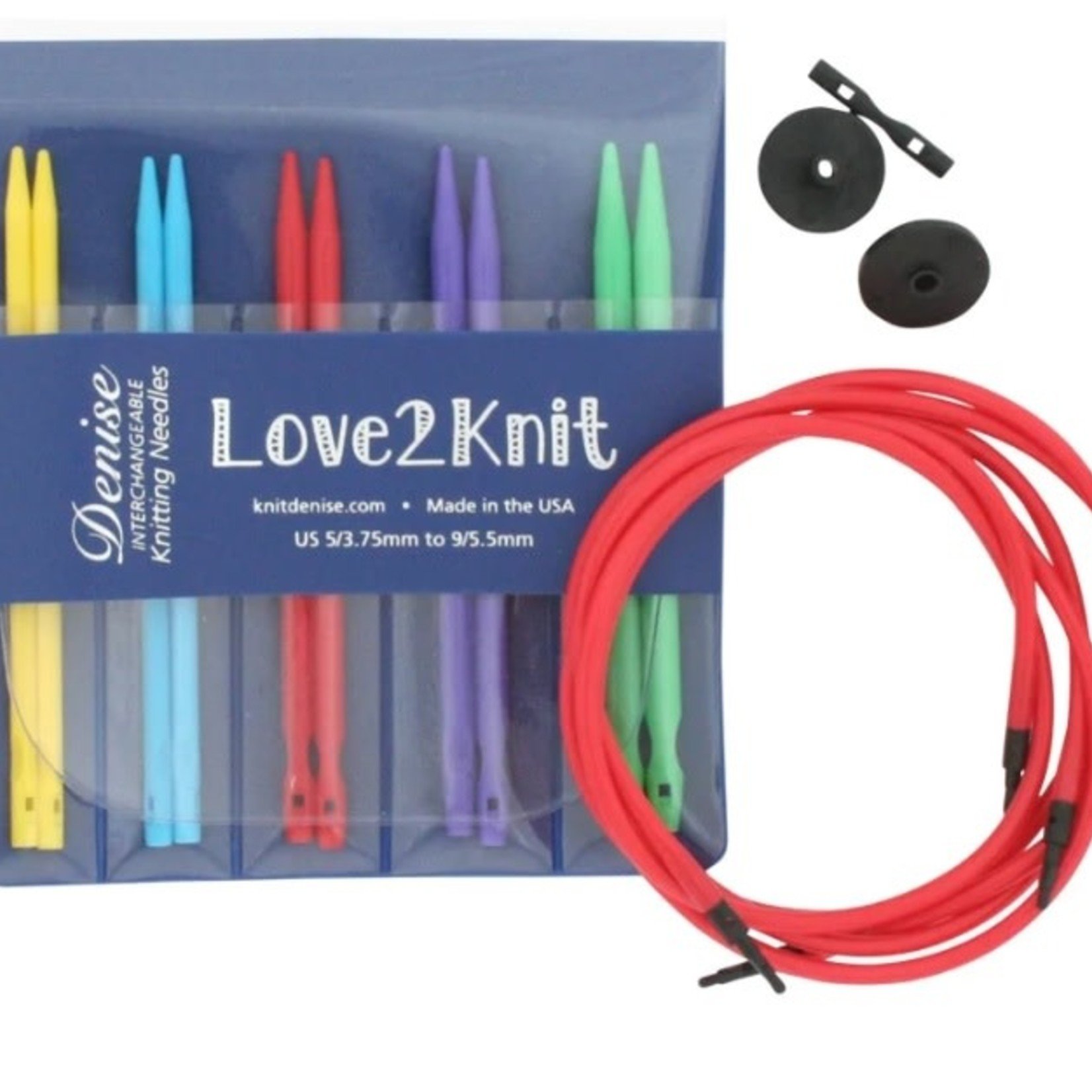 Denise Interchangable Love2Knit Bright Interchangeable Sets