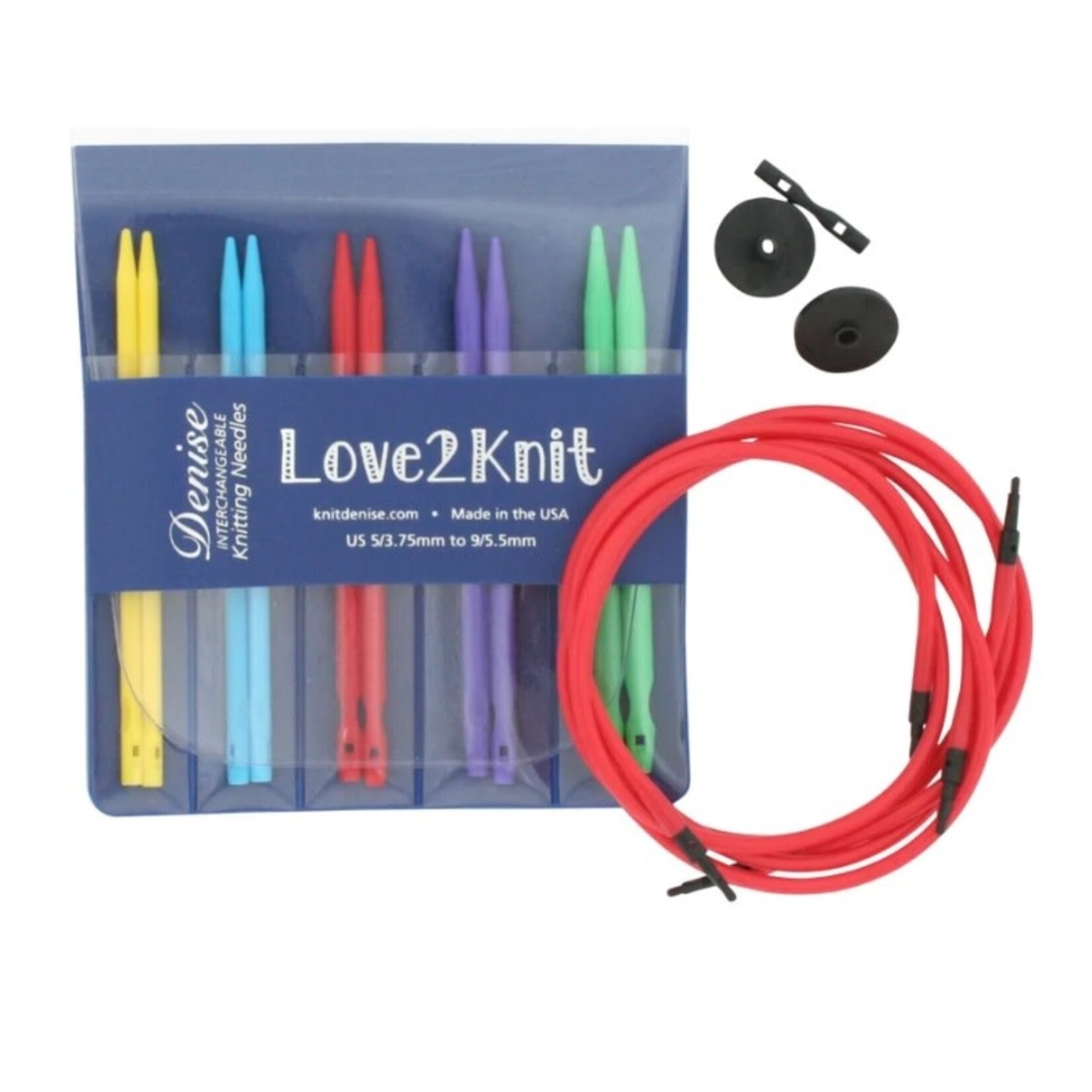 Denise Interchangable Love2Knit Bright Interchangeable Sets