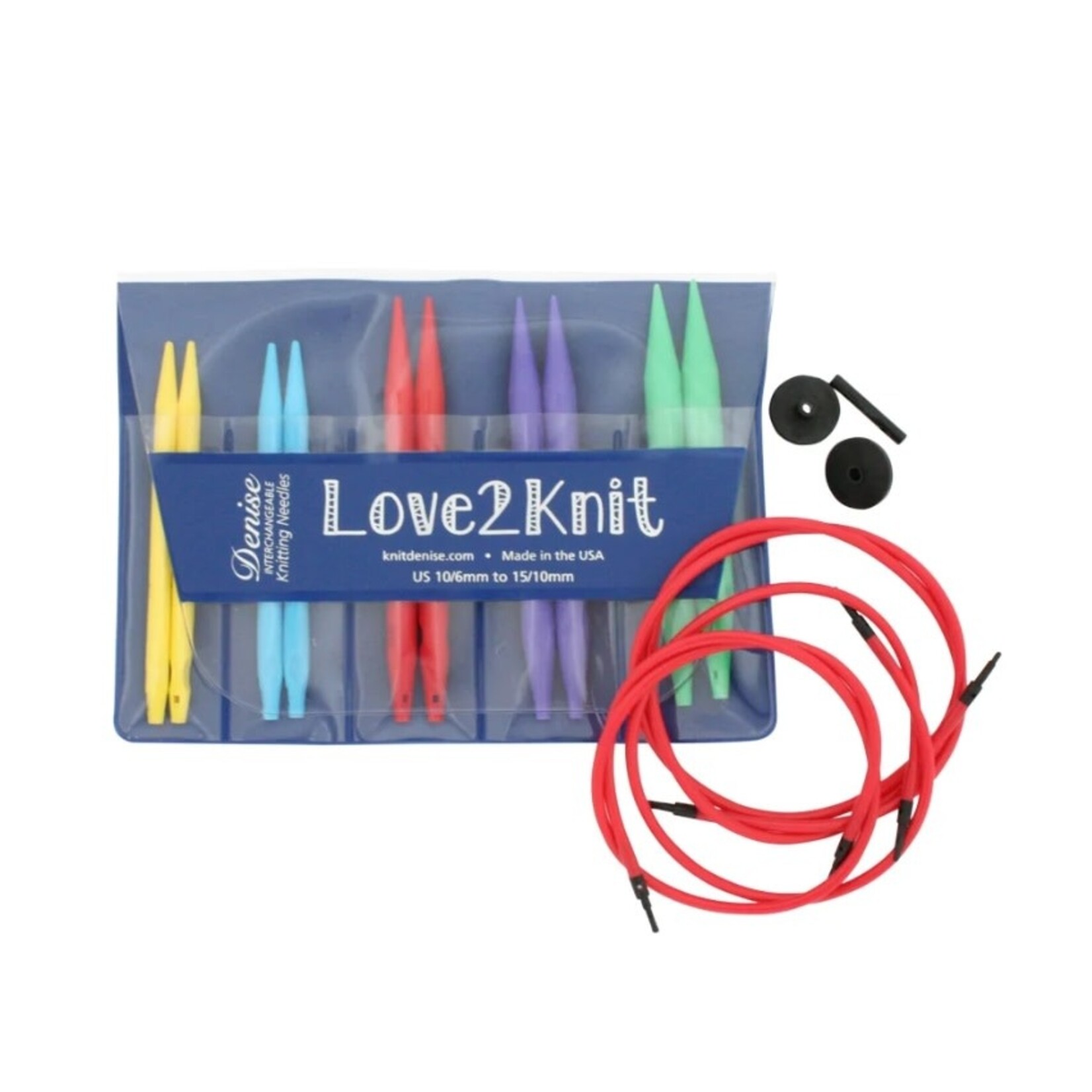 Denise Interchangable Love2Knit Bright Interchangeable Sets