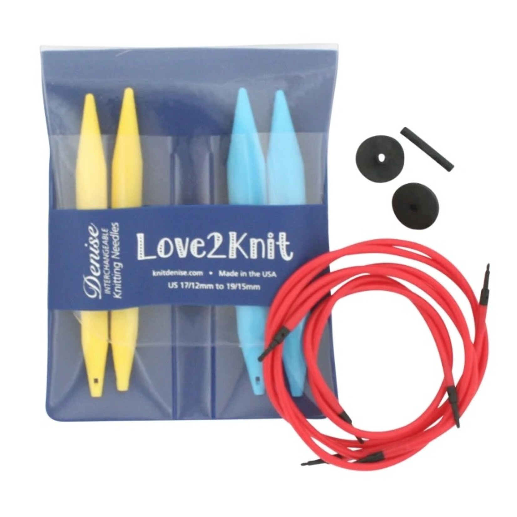 Denise Interchangable Love2Knit Bright Interchangeable Sets
