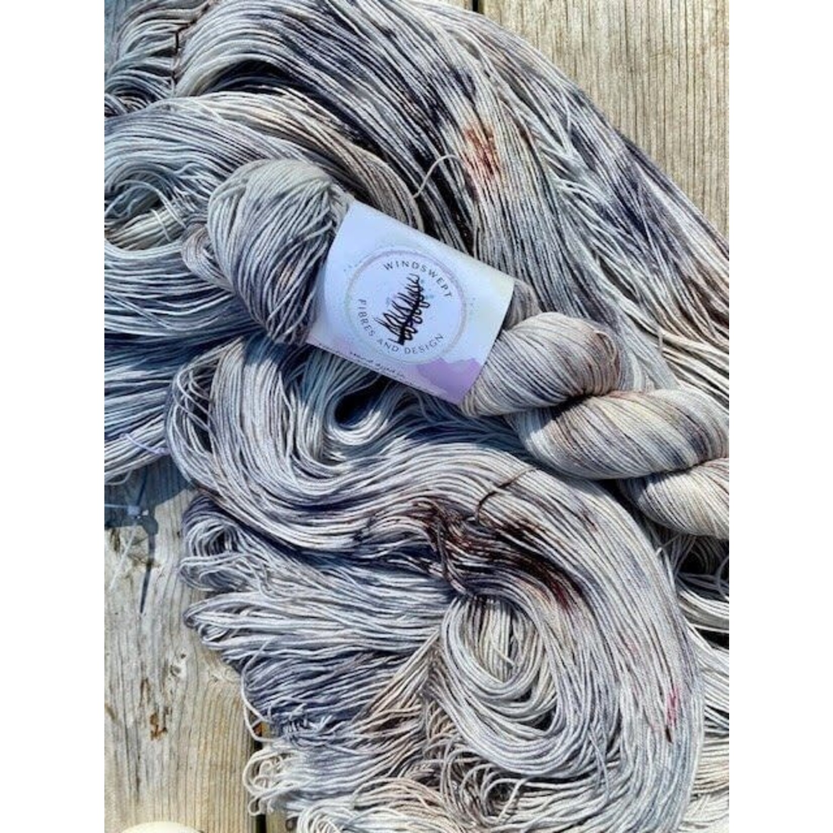 Windswept Fibres and Design Best Kind Sock by Windswept Fibres and Design