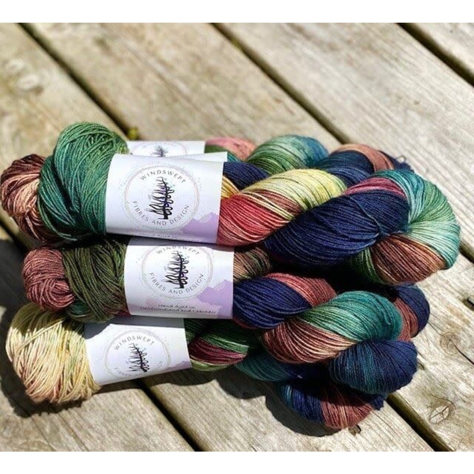 Windswept Fibres and Design Best Kind Sock by Windswept Fibres and Design