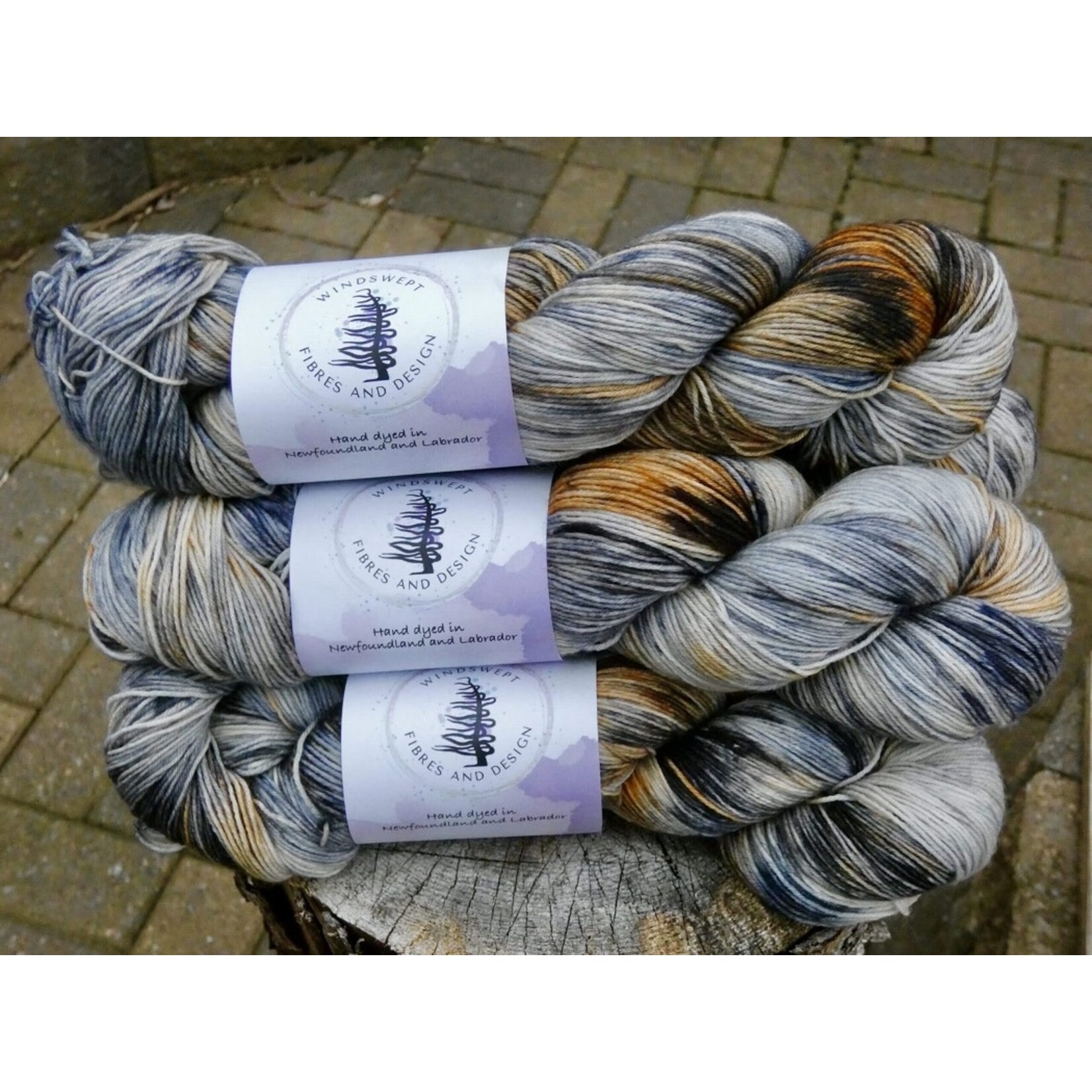 Windswept Fibres and Design Best Kind Sock by Windswept Fibres and Design