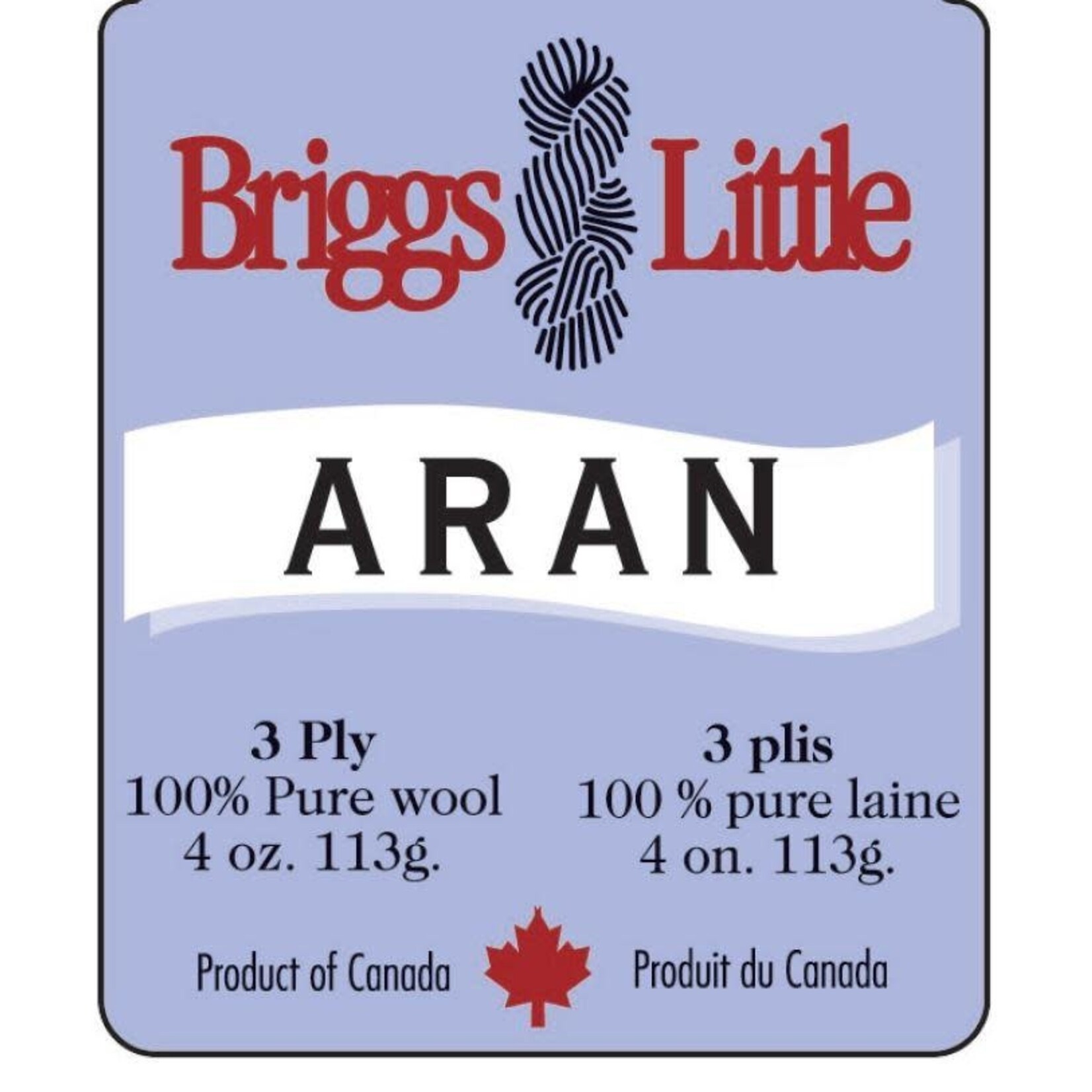 Briggs & Little Aran Yarn by Briggs & Little (3-ply, 100% Wool)