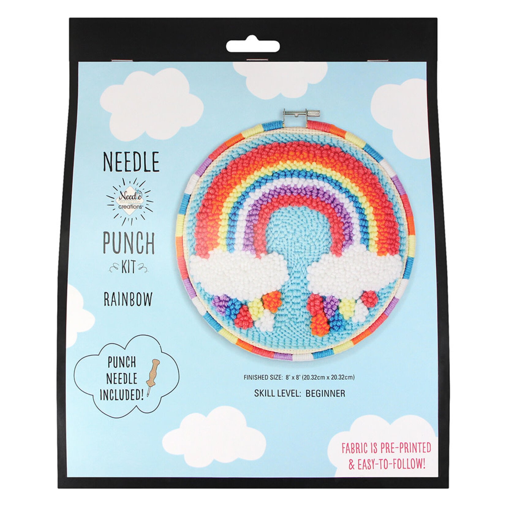 Needle Licious NEEDLE LICIOUS Needle Punch Kit 15.2 x 15.2 cm (6" x 6")
