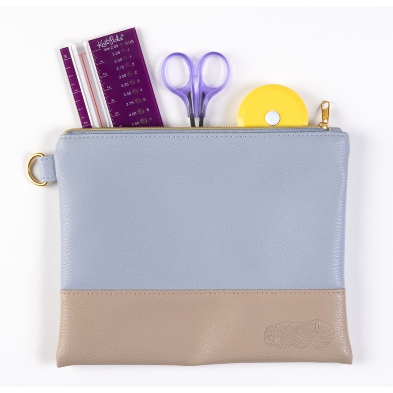 Knit Picks Zippered Pouch by  Knit Picks
