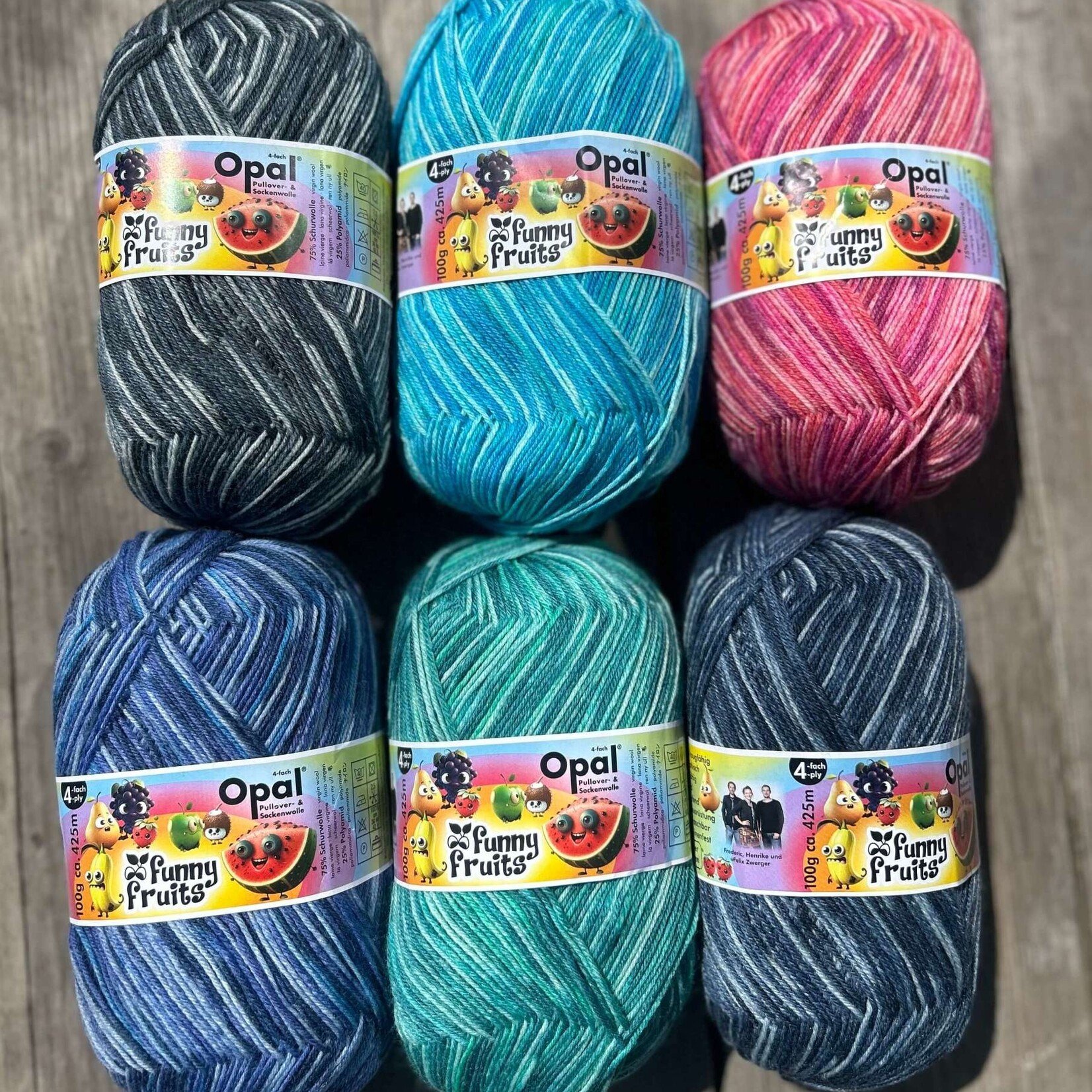 Opal Funny Fruits (4 ply) by Opal