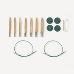 Knit Picks Foursquare Sunstruck 7cm (3") Short Tip Interchangeable Circular Needle Set by KNIT PICKS