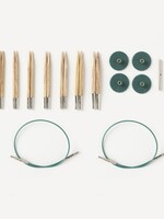 Knit Picks Foursquare Sunstruck 7cm (3") Short Tip Interchangeable Circular Needle Set by KNIT PICKS