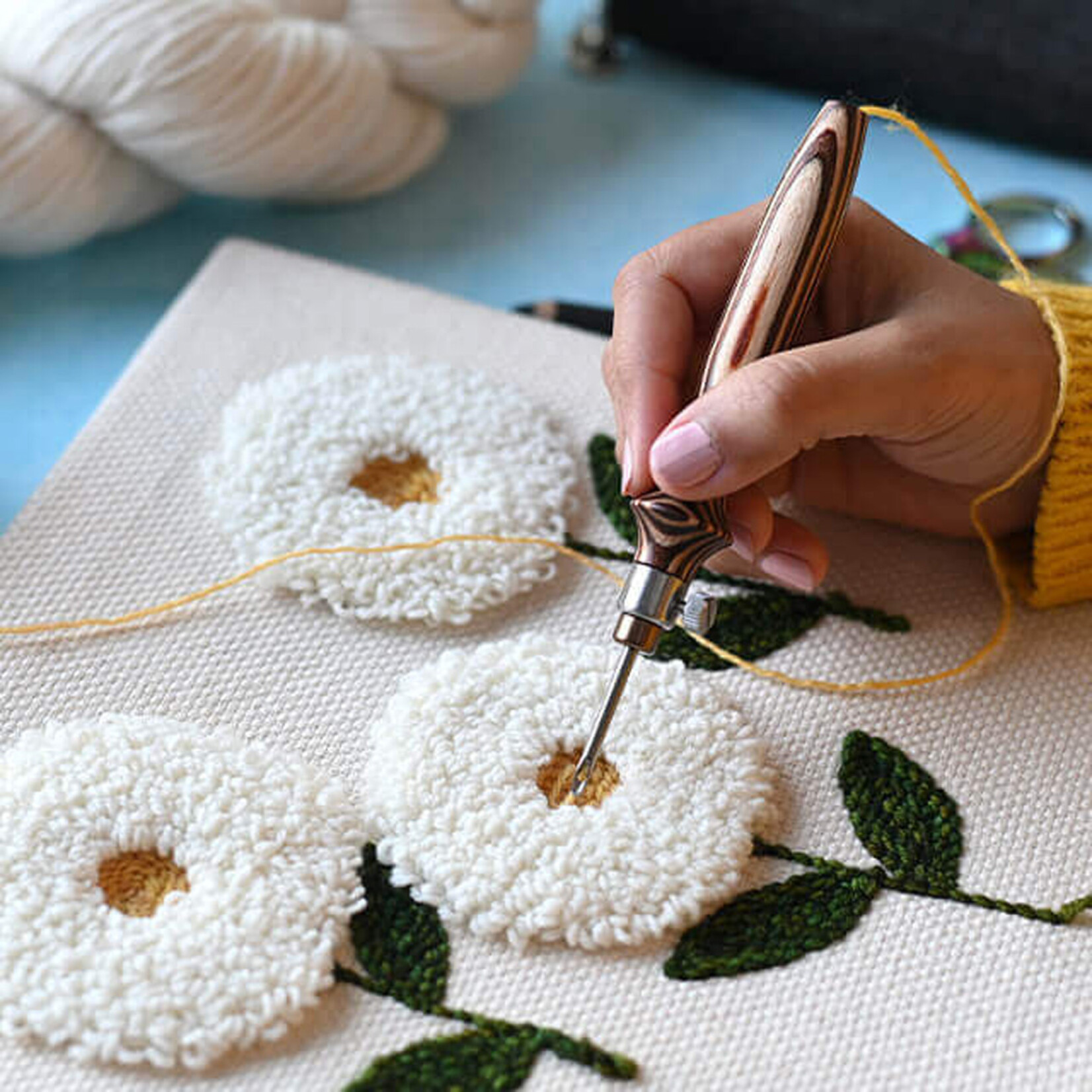 Knitter's Pride Pre-Stretched Fabric Frame for Punching