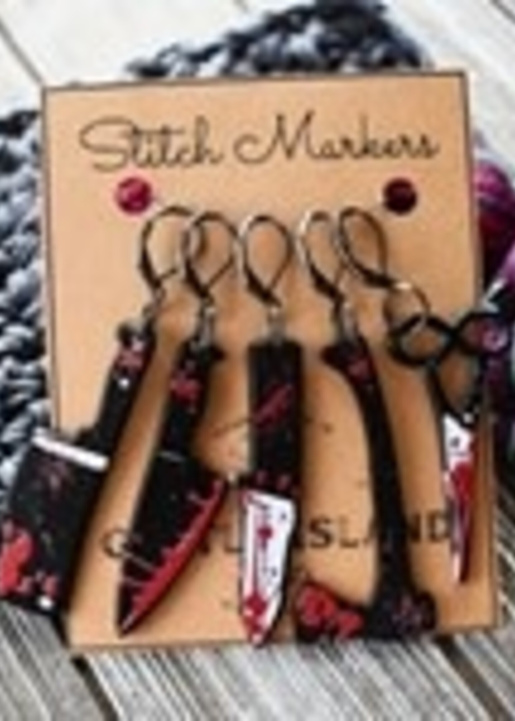 Gentle Island Knits Stitch Markers by Gentle Island Knits