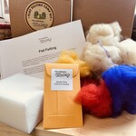 Flat Felting Camp Kit
