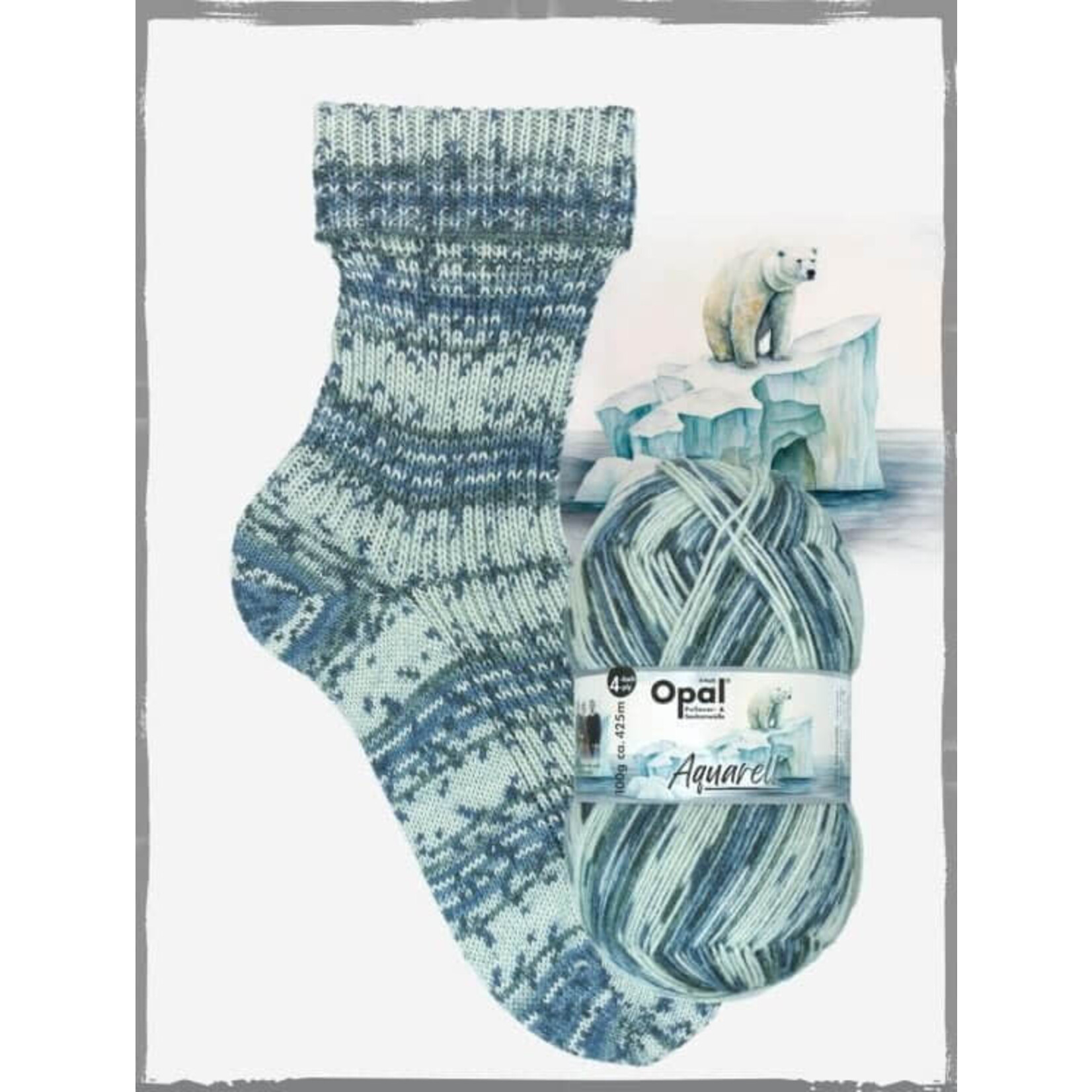 Opal Yarn Aquarell (4 ply) by OPAL