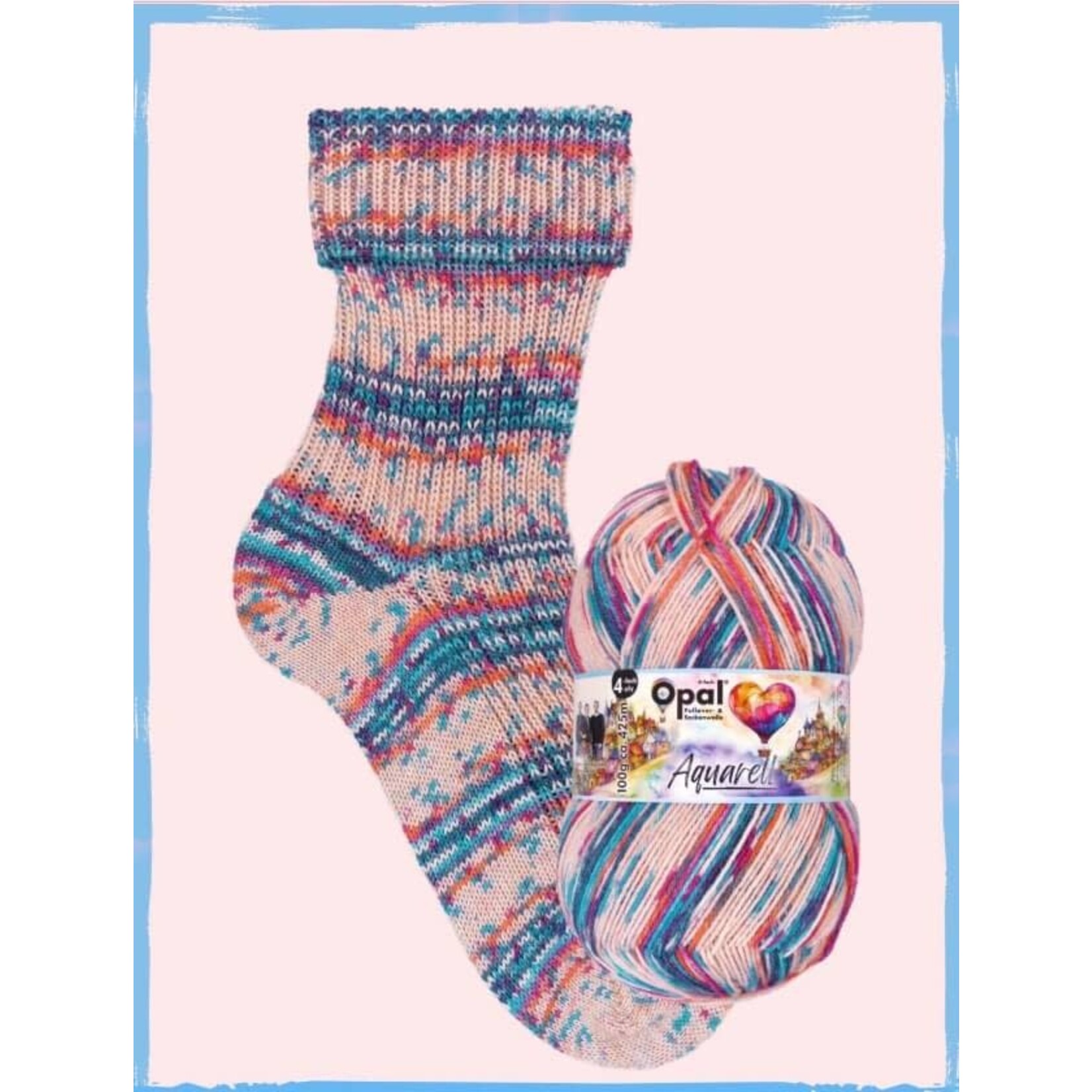 Opal Yarn Aquarell (4 ply) by OPAL