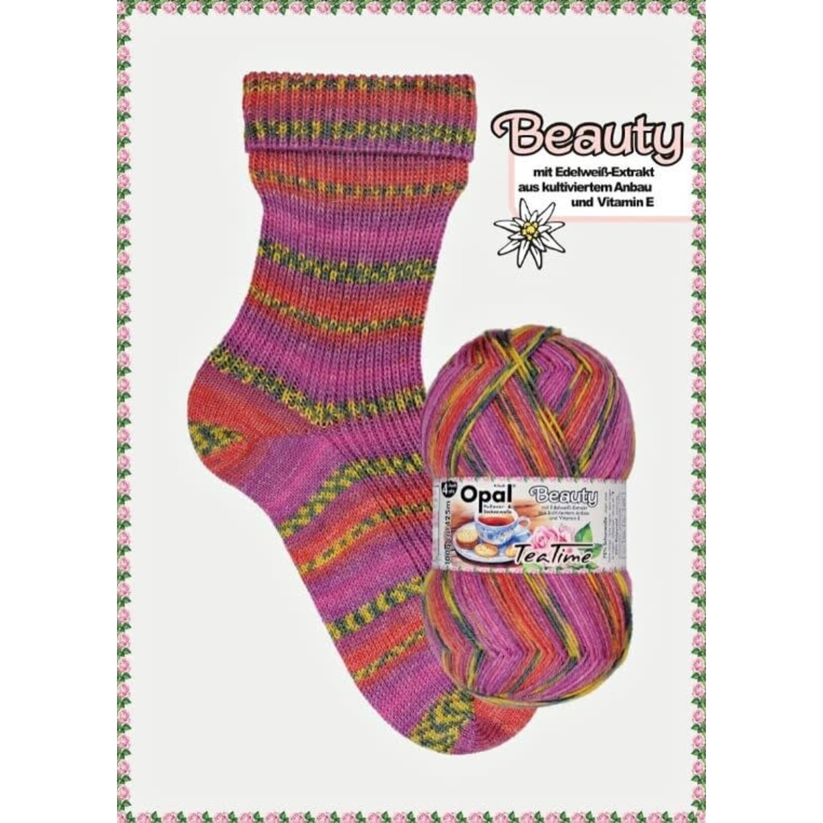 Opal Yarn Beauty "Tea Time" (4 ply) by OPAL